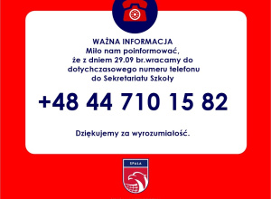 Powrót do dotychczasowego numeru telefonu