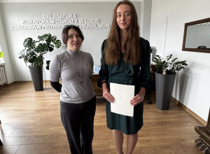 Amelia Panek Stypendystką Prezesa Rady Ministrów na rok szkolny 2025/2026
