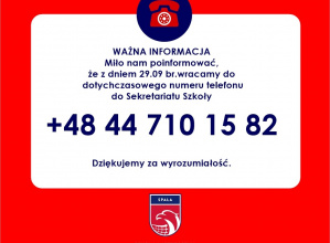Powrót do dotychczasowego numeru telefonu